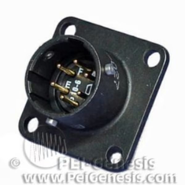 PT 8C 8#20 PIN RECP, Amphenol, Mfr#: PT02E128P025